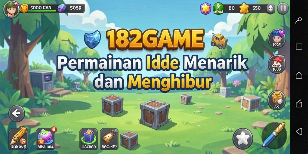 Tampilan gameplay 182GAME yang menawan dan menghibur.