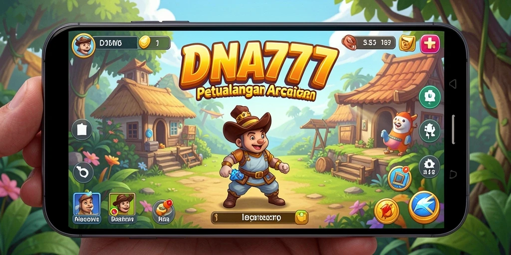 Tangkapan layar gameplay DNA777 yang menarik dan seru.