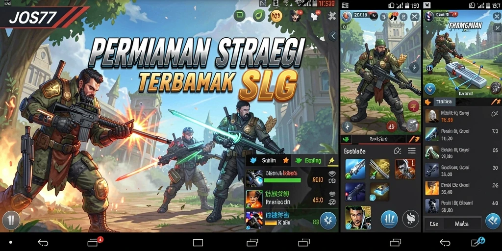 Tampilan gameplay JOS77 yang memukau dan penuh strategi.