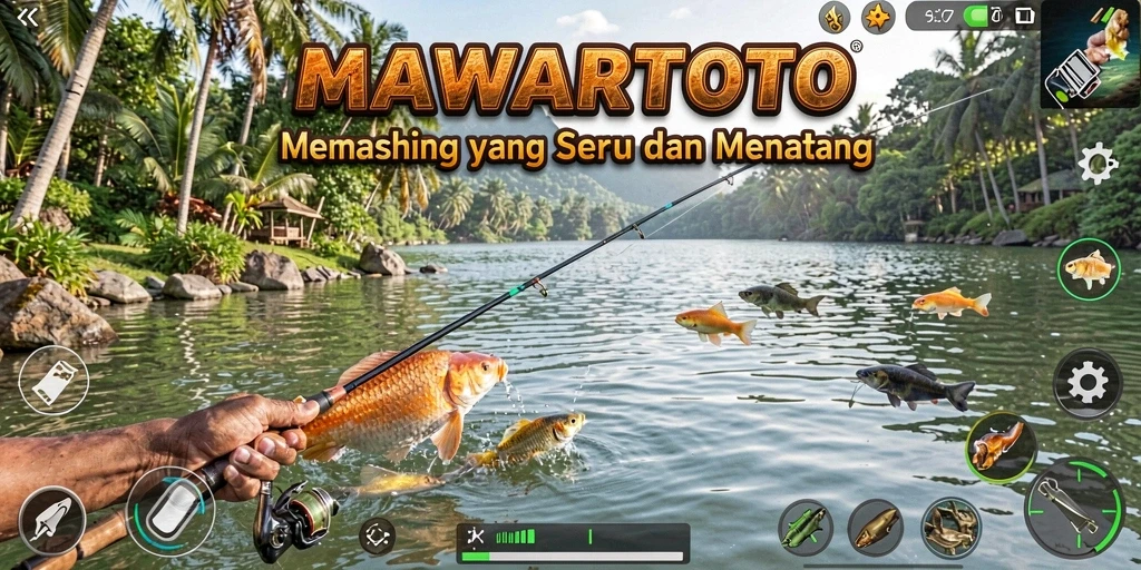 Tangkapan ikan besar dalam gameplay MAWARTOTO yang seru.