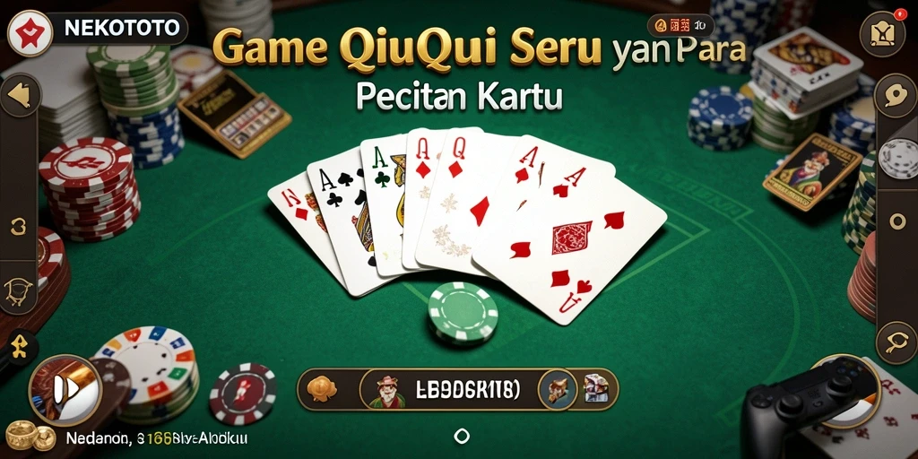 Screenshot gameplay QiuQiu yang menarik di NEKOTOTO.