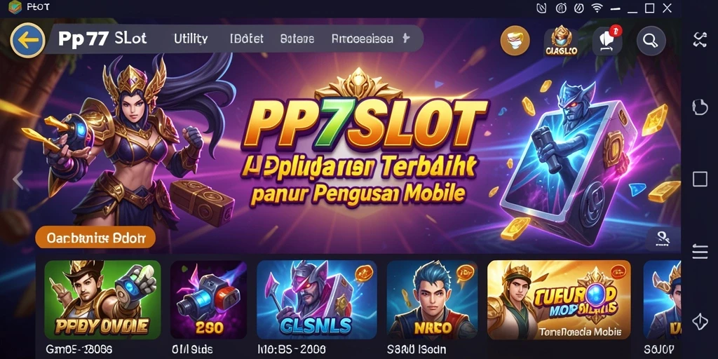 Tampilan utama PP7SLOT dengan fitur pengelolaan yang efisien.