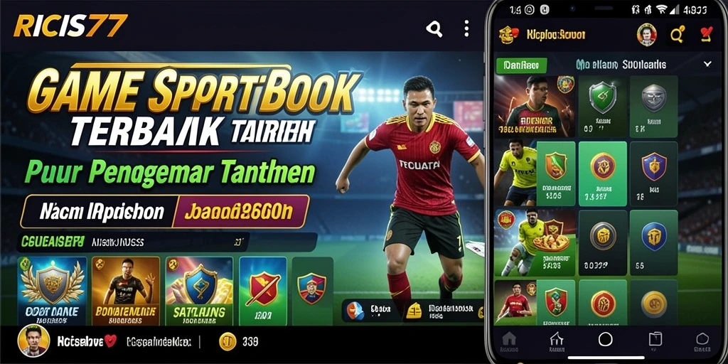 Tampilan gameplay Sportsbook yang menarik dan interaktif.