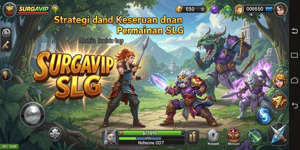 Tampilan gameplay menarik dalam <strong>SURGAVIP</strong> dengan elemen strategi yang mendebarkan.